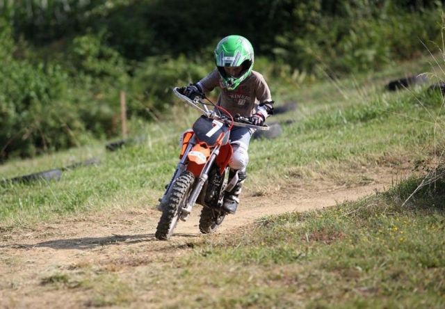  on the motorcycle